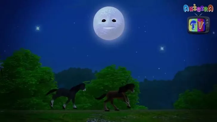 Ay Dede Ay Dede Senin Evin Nerede - Doru Yılkı Atı Çocuk Şarkıları
