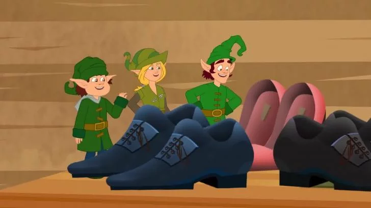Sindirella ve Sihirli Ayakkabılar, Ayakkabıcı ve Elfler Masalları