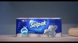 Selpak - Tuvalet Kağıdı Fil Kadar Yumuşak Reklamı