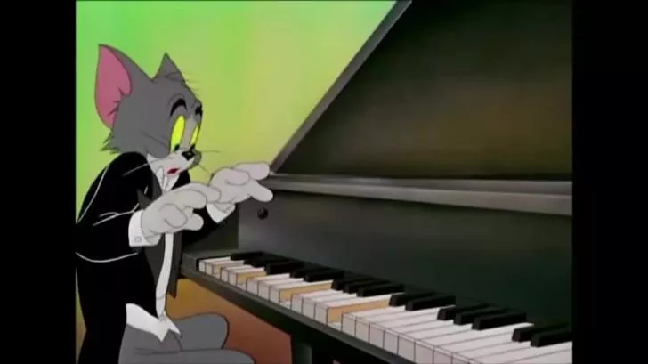 Tom ve Jerry - Piyano