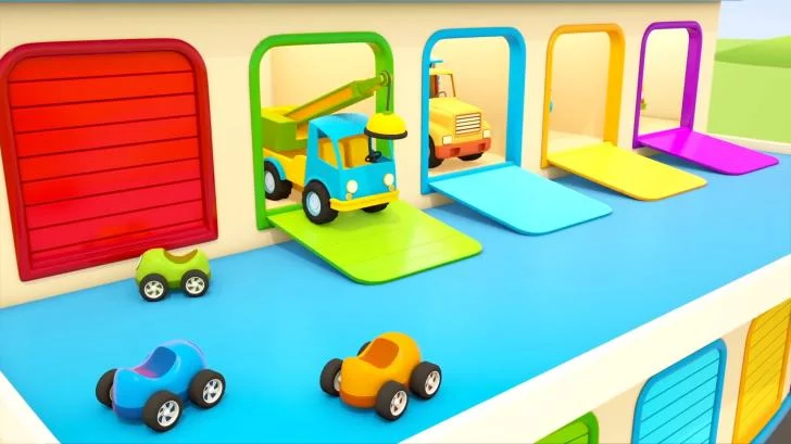 Yardımcı Arabalar - Seçkin Bölümler - Çocuklar İçin Araba Oyunları